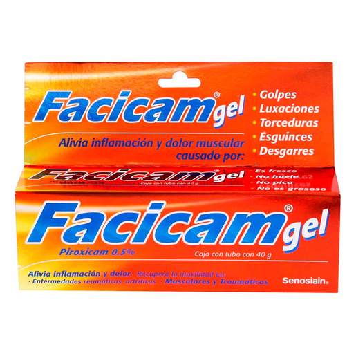 FACICAM GEL TB 40 G