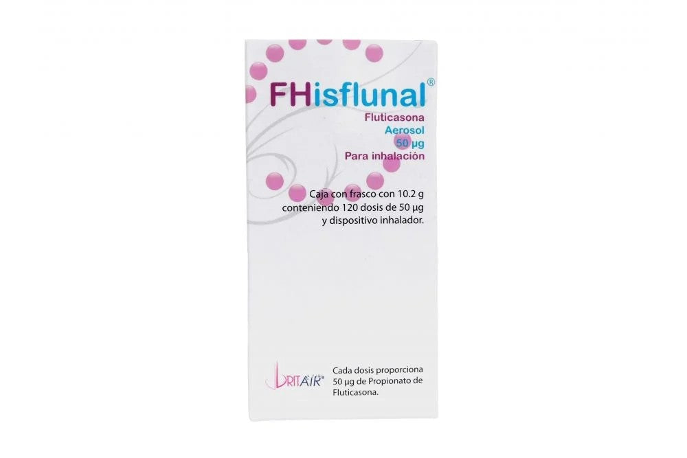 FHISFLUNAL 50MG AEROSOL 120 DOSIS HISPANO