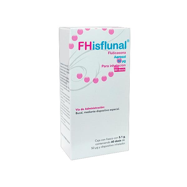 FHISFLUNAL 1 SUSP/AER 60DOSIS/50 MCG