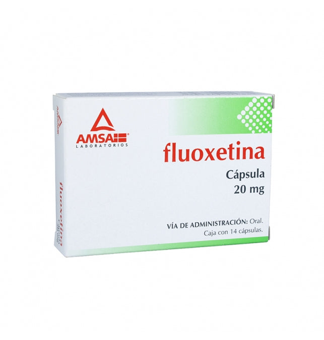 FLUOXETINA 14 CAPS 20 MG