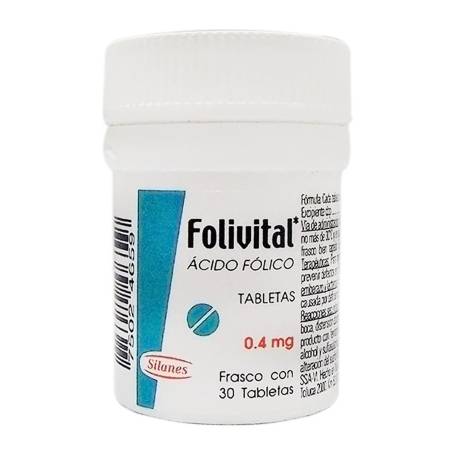 FOLIVITAL 0.4 MG BLIST 30 TAB