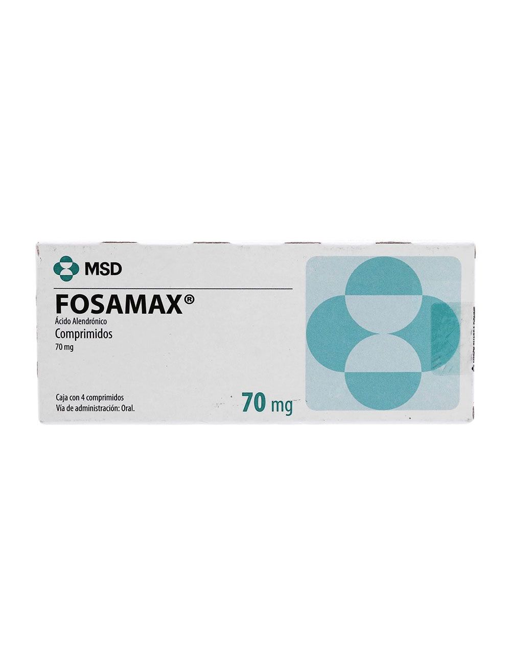 FOSAMAX 70 MG 4 CPR