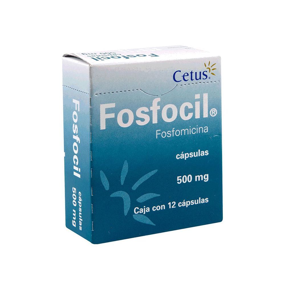 FOSFOCIL 500 MG 12 CAPS