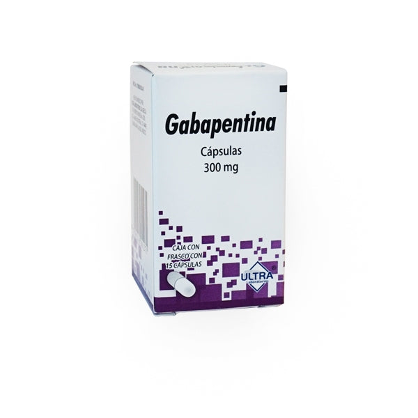 GABAPENTINA 15 CAPS 300 MG