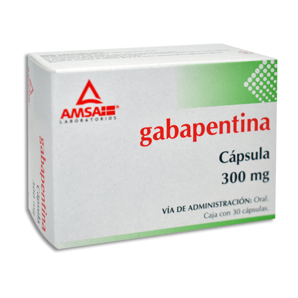 GABAPENTINA 30 CAPS 300 MG
