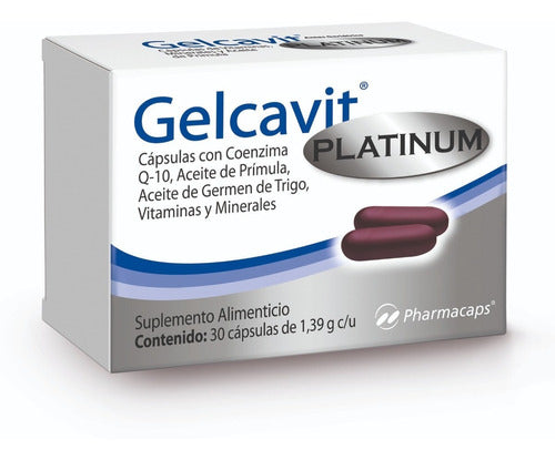 GELCAVIT PLATINUM 30 CAPS 1/1.1/1.4/2 MG