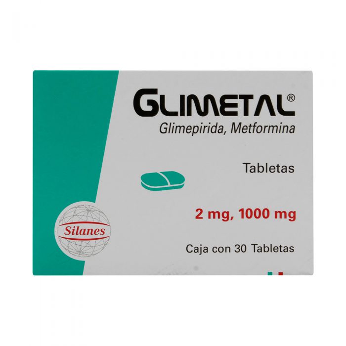 GLIMETAL 1000/2MG 30 TAB