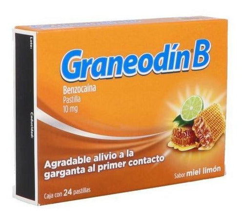 GRANEODIN-B 10MG MIEL-LIM 24PAST