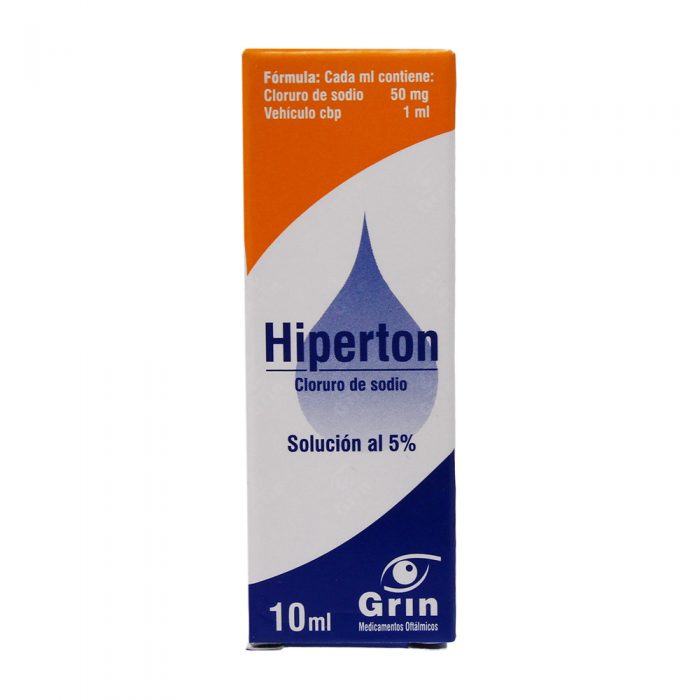 HIPERTON 5% 50 MG SOL 10 ML