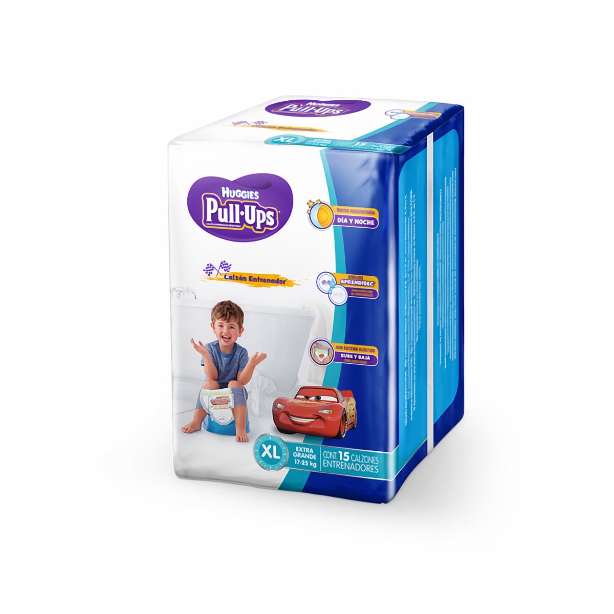 CALZ HUGGIES PULL-UP CARS XL C/15