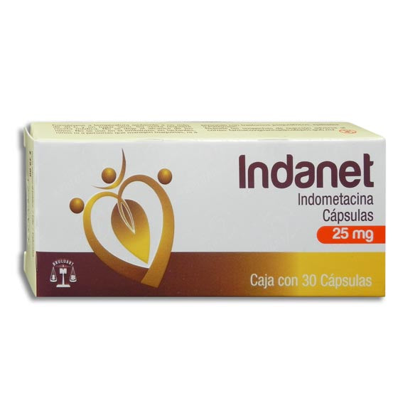 INDANET 30 CAP 25 MG