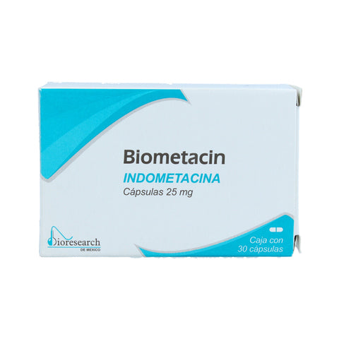 INDOMETACINA 30 CAP 25MG BIORESEARCH