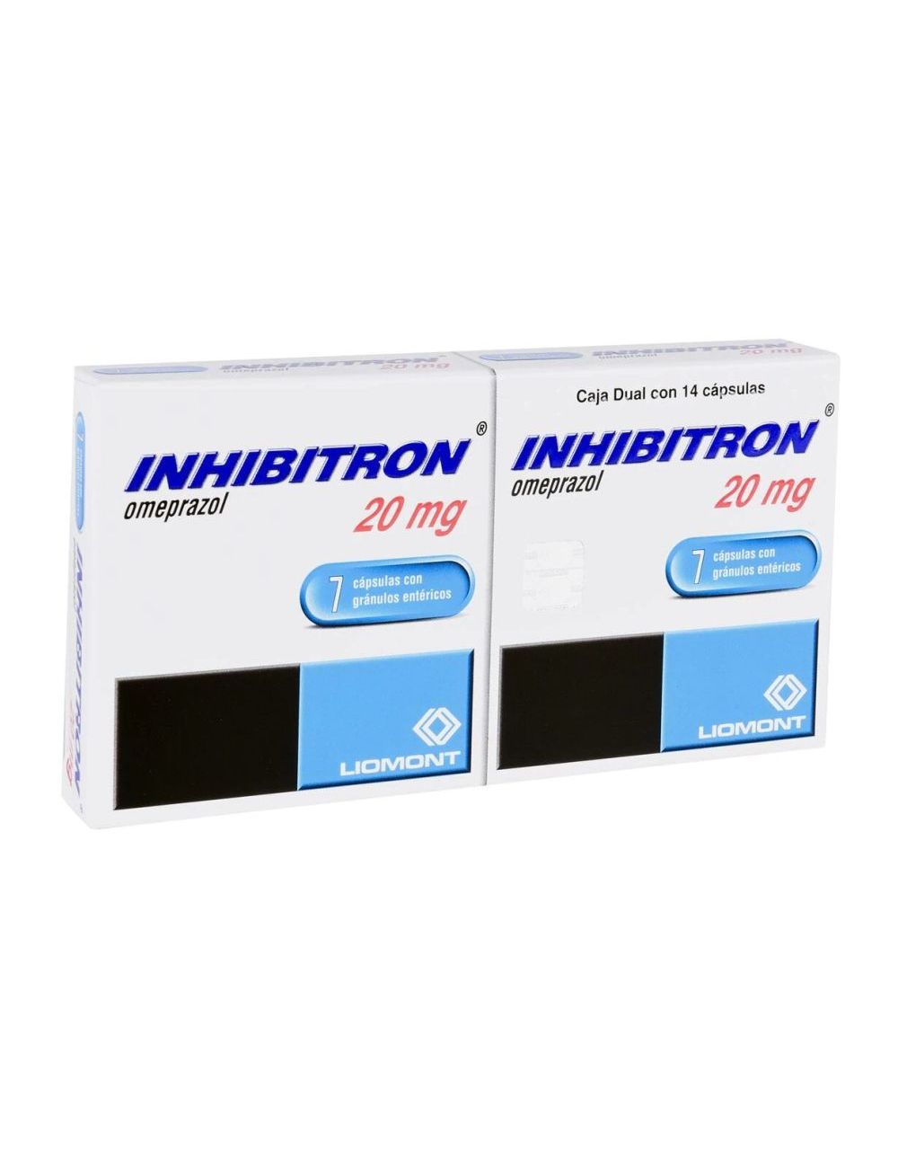 INHIBITRON DUAL 20MG 7 CAPS