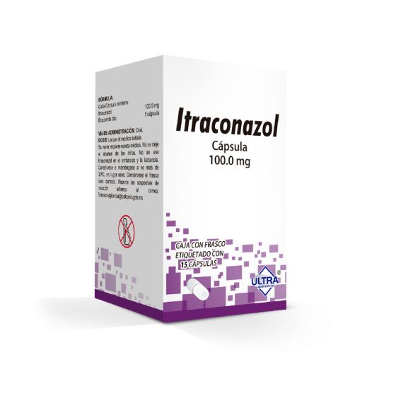 ITRACONAZOL 15 CAP 100MG ULTRA