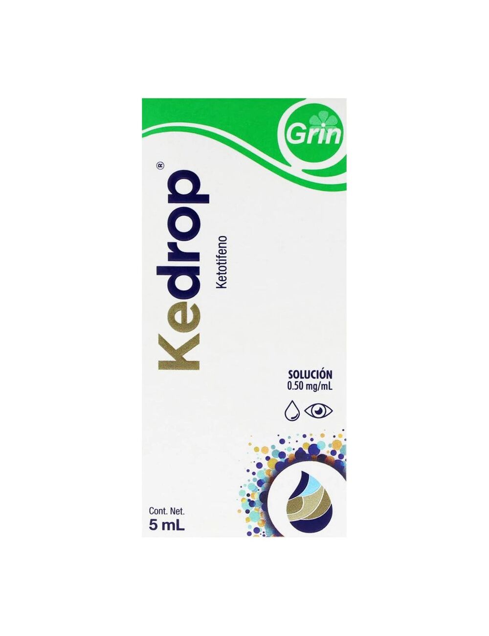 KEDROP 0.50 MG SOL OFT 5 ML