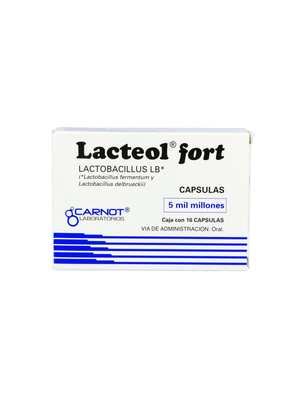 LACTEOL-FORTE 170 MG 16 CAPS