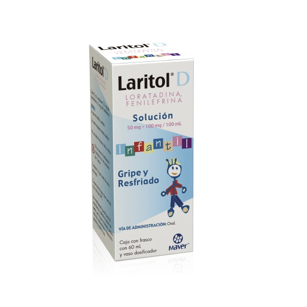 LARITOL D JBE INF 60ML MAVER