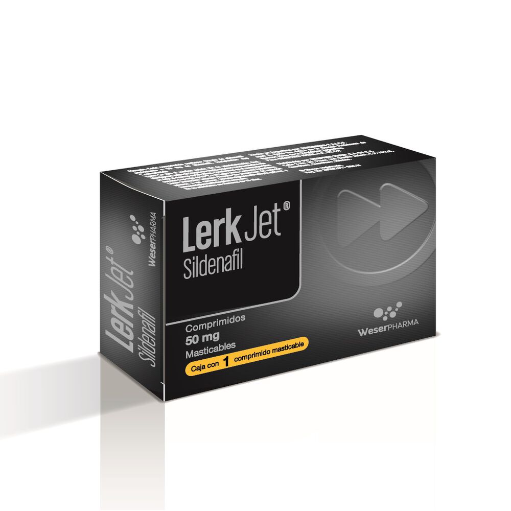 LERK JET 50 MG MASTICABLE 1 CPR