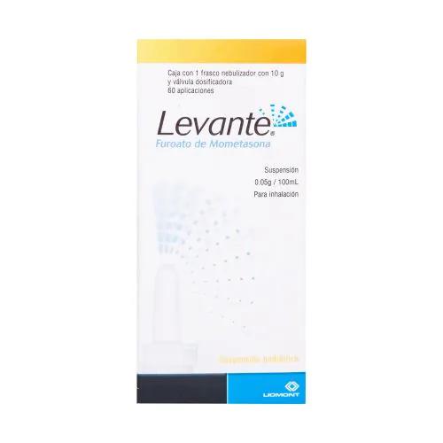 LEVANTE SUSP PED.05G/100ML INH 10G