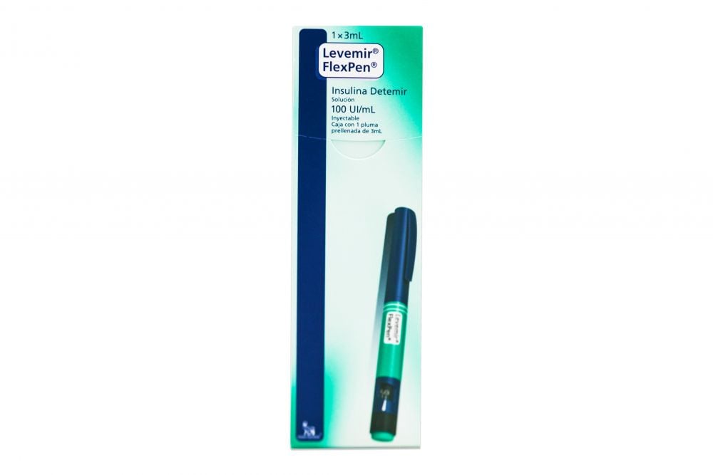 LEVEMIR FLEXPEN 100UIPLUMA 1X3 ML