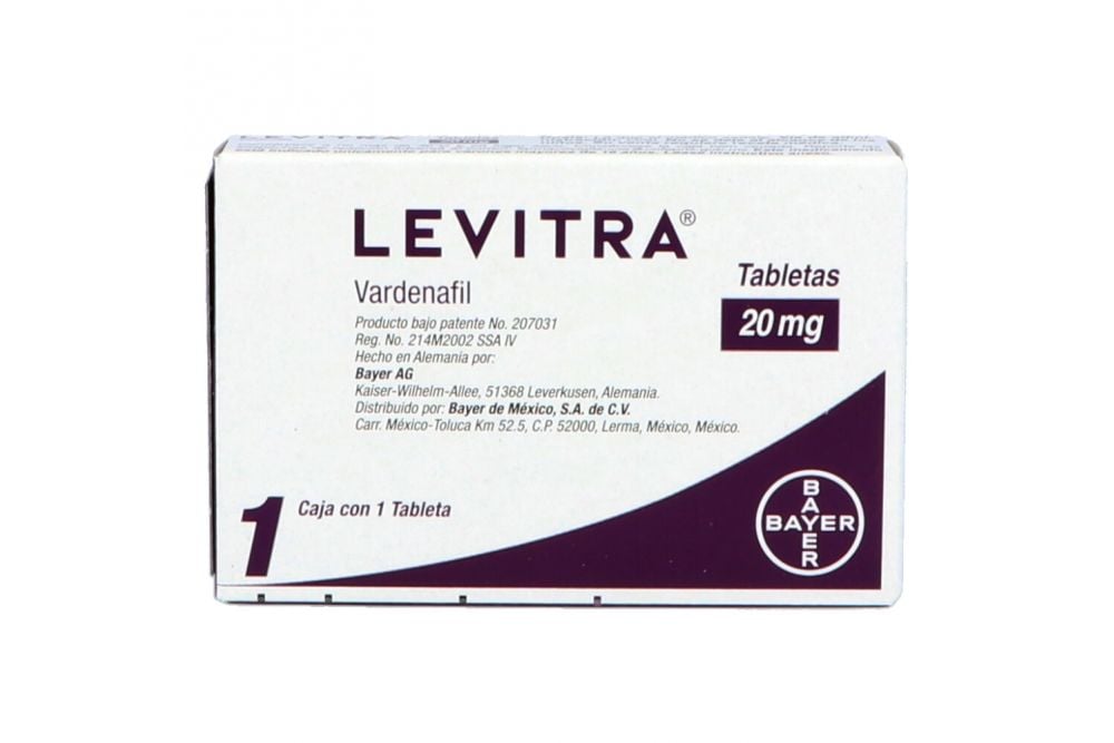 LEVITRA 20 MG 1 TAB