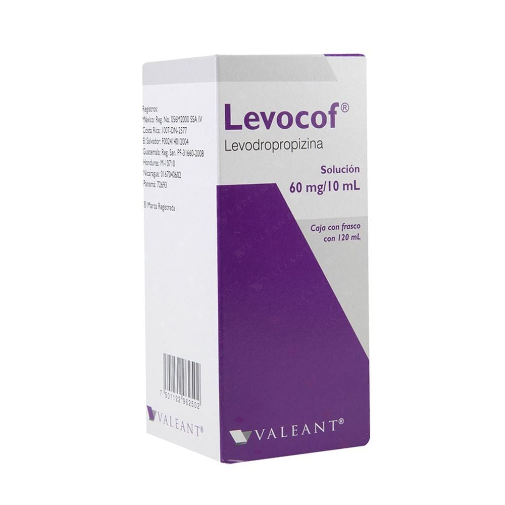 LEVOCOF 600 MG 120 ML SOL