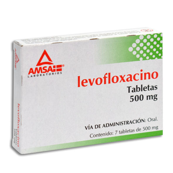 LEVOFLOXACINO 7 TAB 500 MG