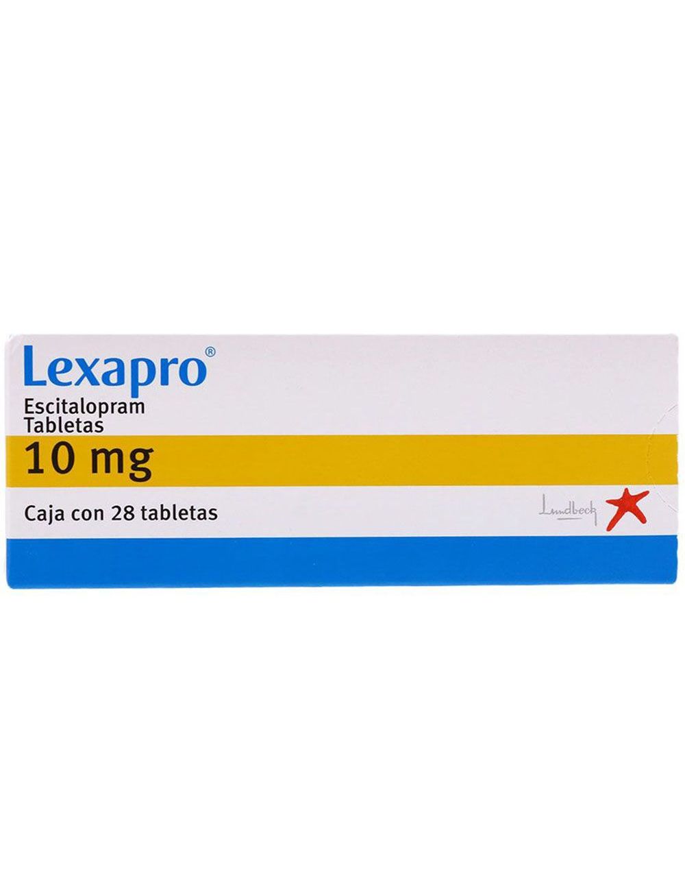 LEXAPRO 10 MG 28 TAB