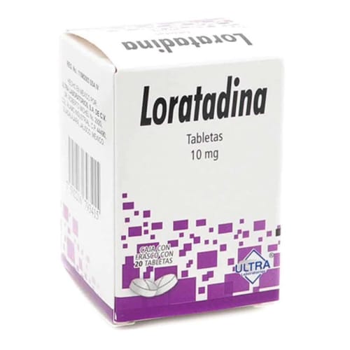 LORATADINA 20 TAB 10 MG