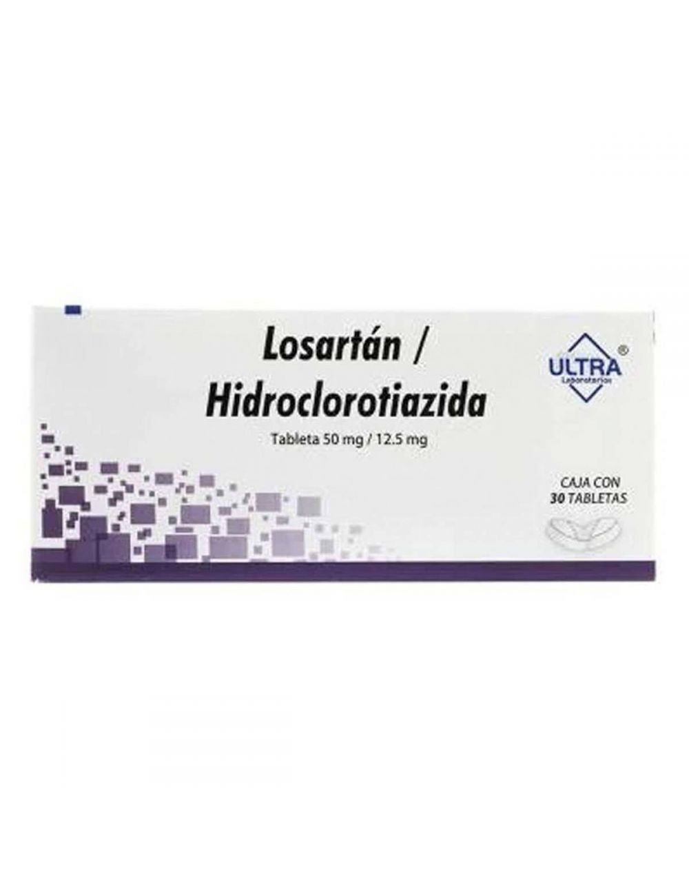 LOSARTAN,HIDROCL 30 TAB 50/12.5 MG