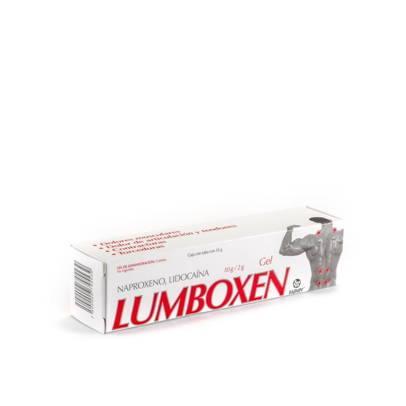 LUMBOXEN GEL 35GR ROJO MAVER