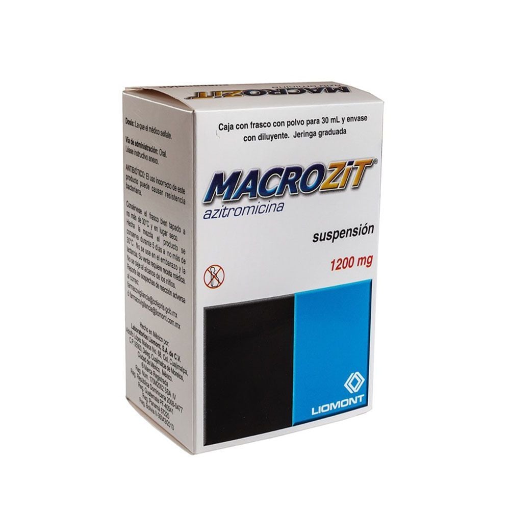 MACROZIT 1200 MG SUSP 30 ML
