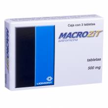 MACROZIT 500 MG 3 TAB