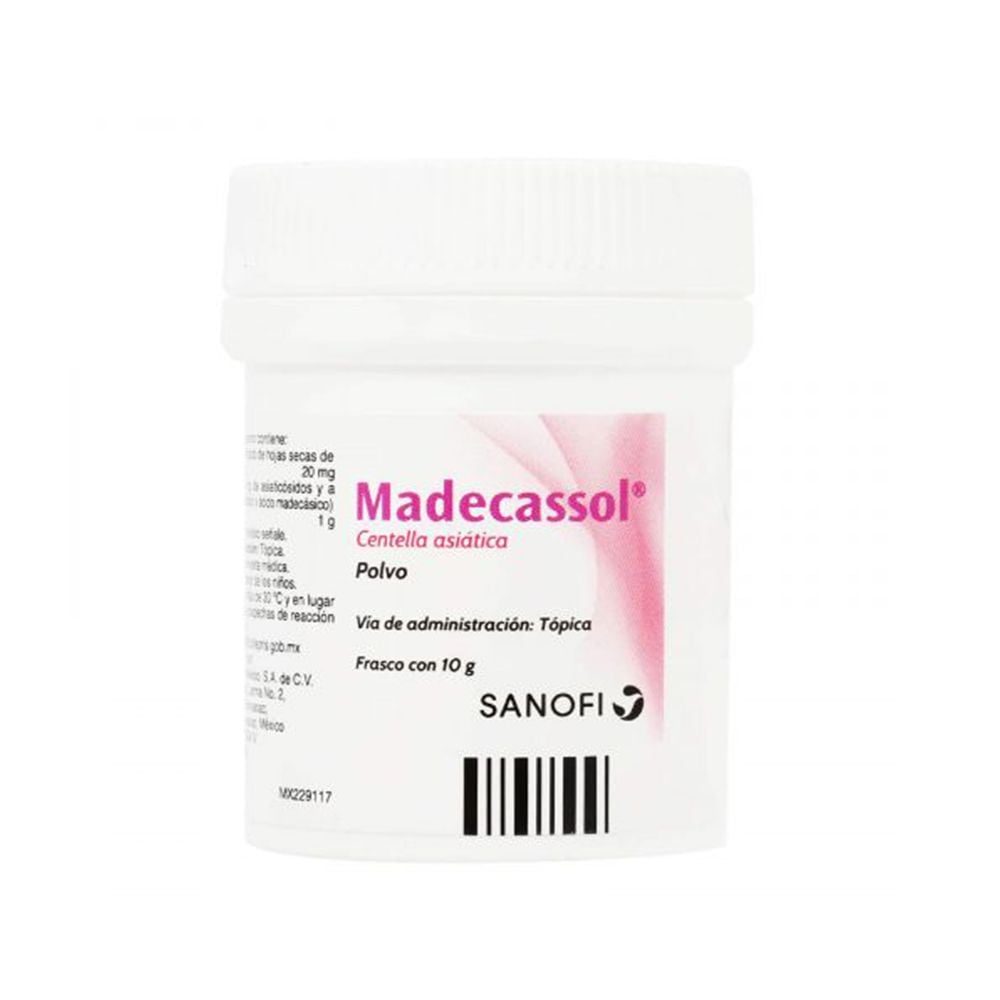 MADECASSOL 20 MG 10 G PVO