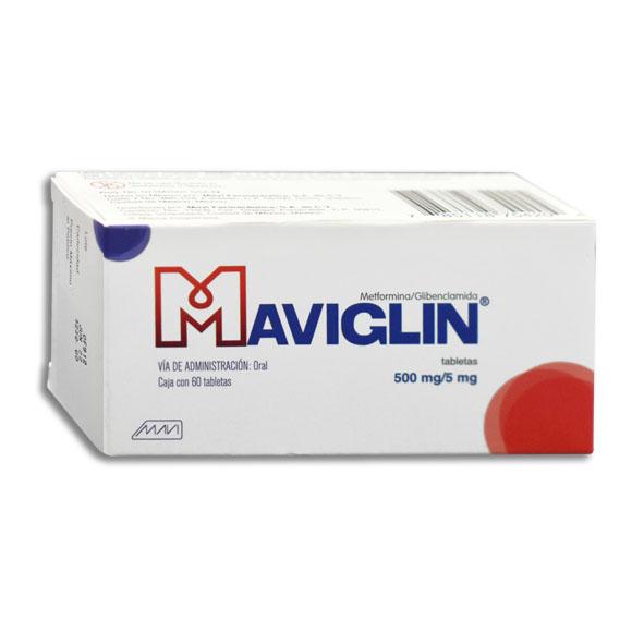 MAVIGLIN 60 GRAG 500/5 MG