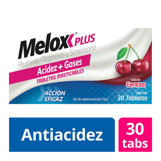 MELOX PLUS ANT-GAS CZA 30 TAB MAST