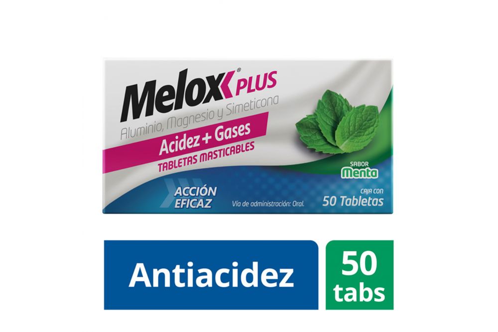 MELOX PLUS MTA 50 TAB