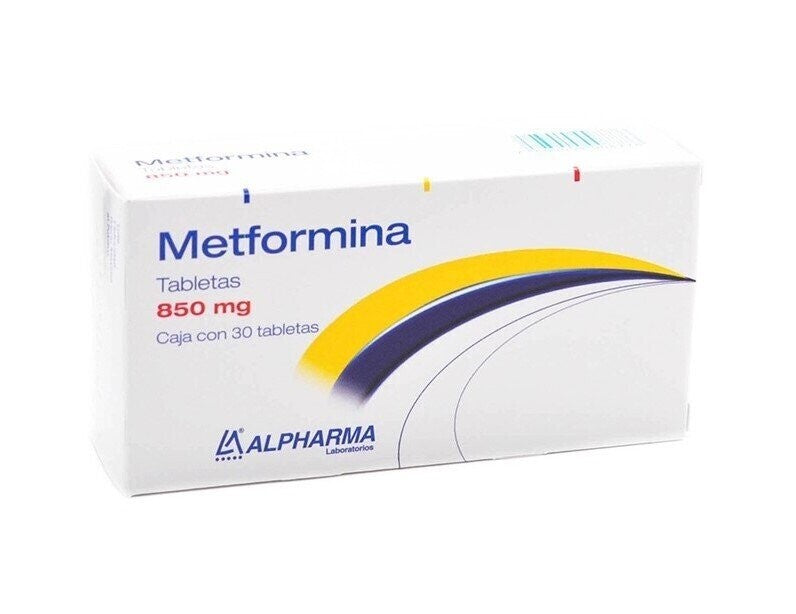 METFORMINA 30 TAB 850 MG