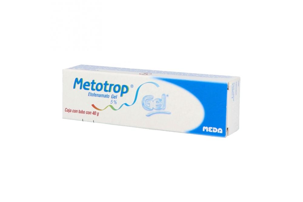METOTROP 5% GEL TB 40 G