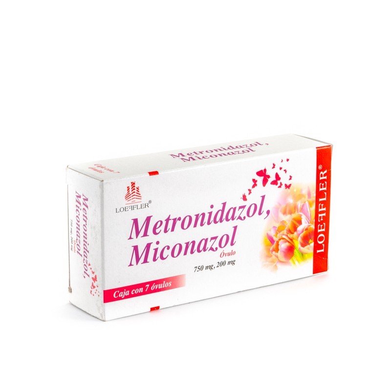 METRONIDAZOL, MICONAZOL 7 OVS 750/200 MG
