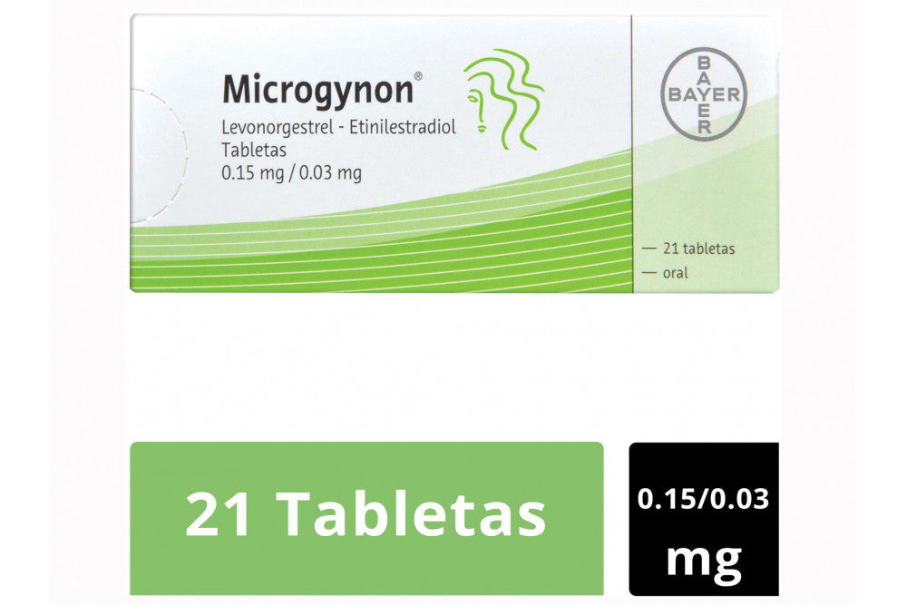MICROGYNON 0.15/0.03MG 21 TAB