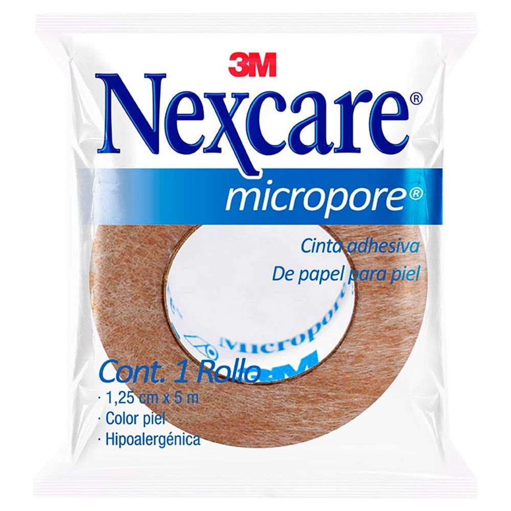 MICROPORE PIEL 1.25 X 5M CH