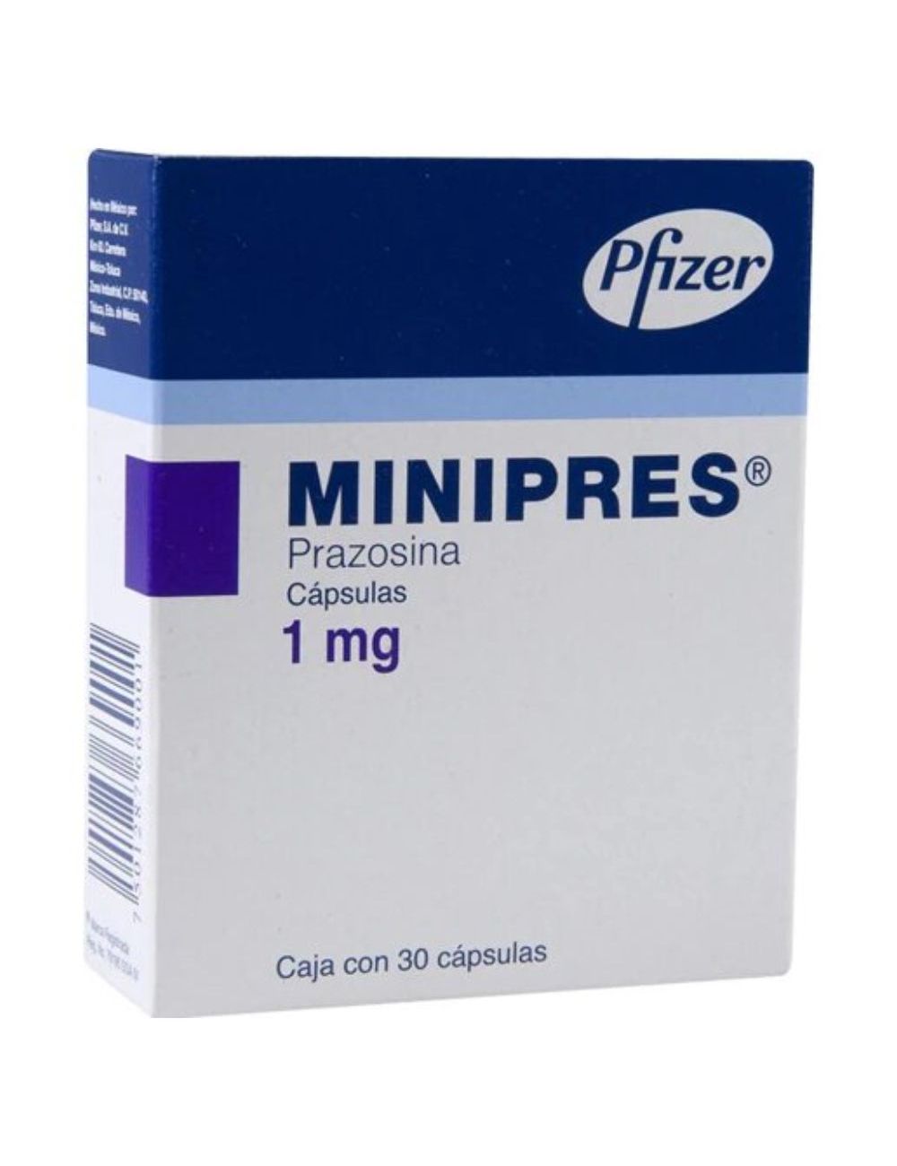 MINIPRES 1 MG 30 CAPS