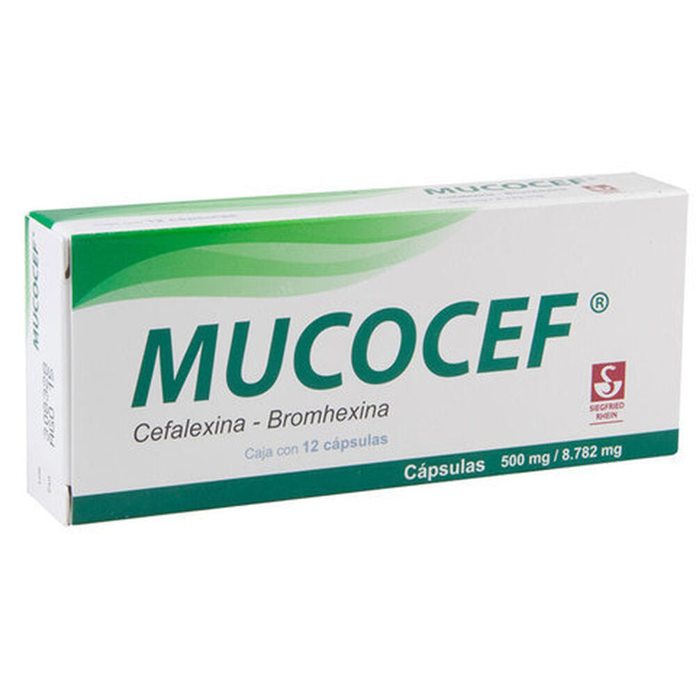 MUCOCEF 500 MG CAPS 12