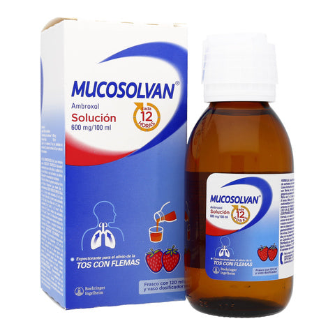MUCOSOLVAN 600MG/100ML 120ML SOL