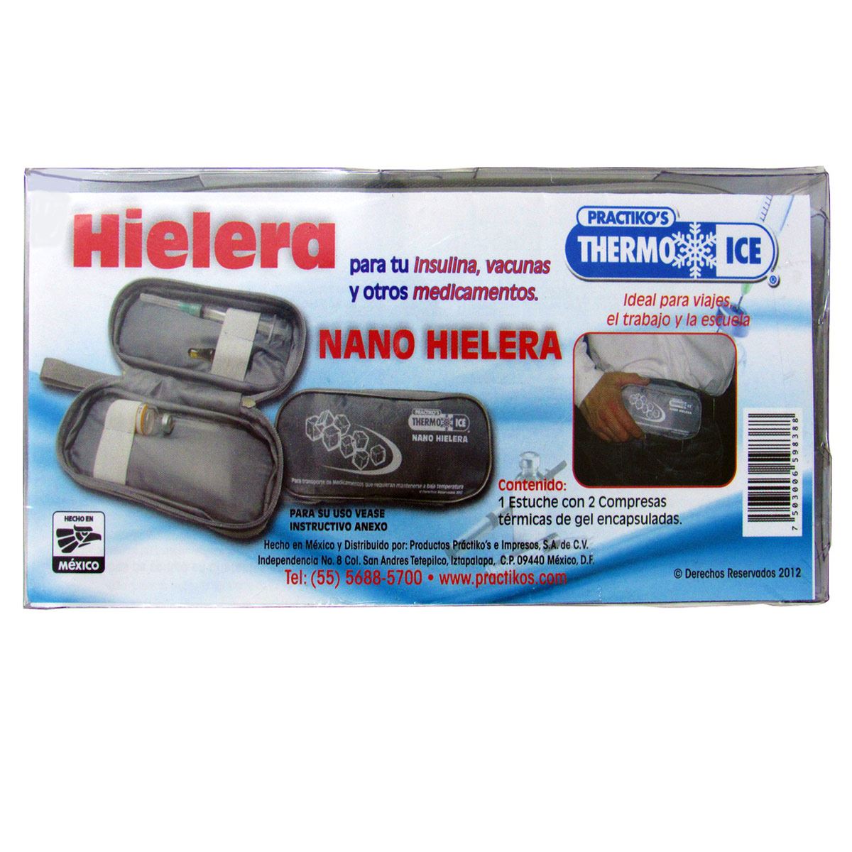 NANO HIELERA PRACTIKOS