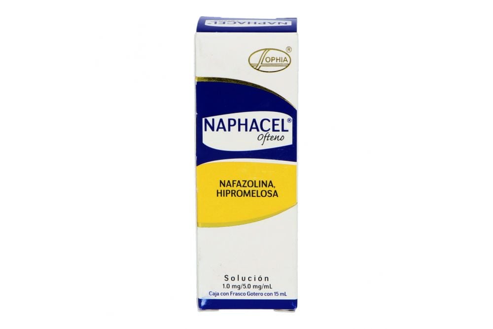 NAPHACEL OFTENO 1/5 MG GTS 15 ML