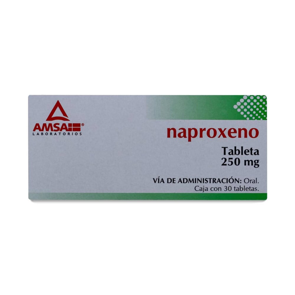 NAPROXENO 30 TAB 250 MG