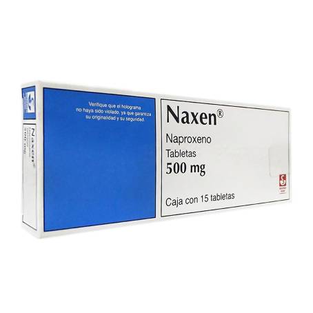 NAXEN 500 MG TAB 15