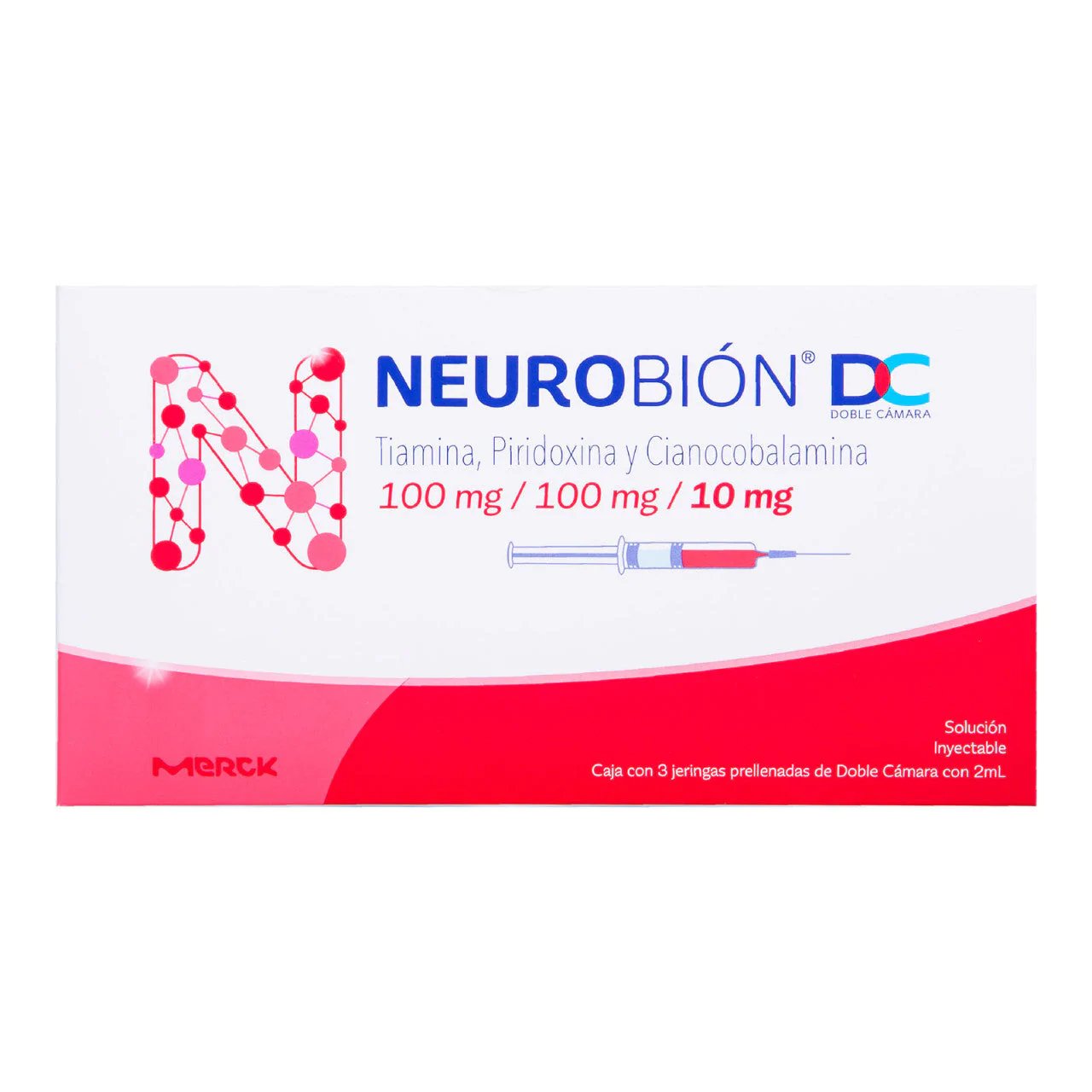 NEUROBION DC 100/100/10MG S INY 3JG